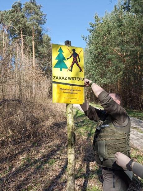 Wkrótce rozpoczęcie prac saperskich  na terenie Nadleśnictwa Jędrzejów